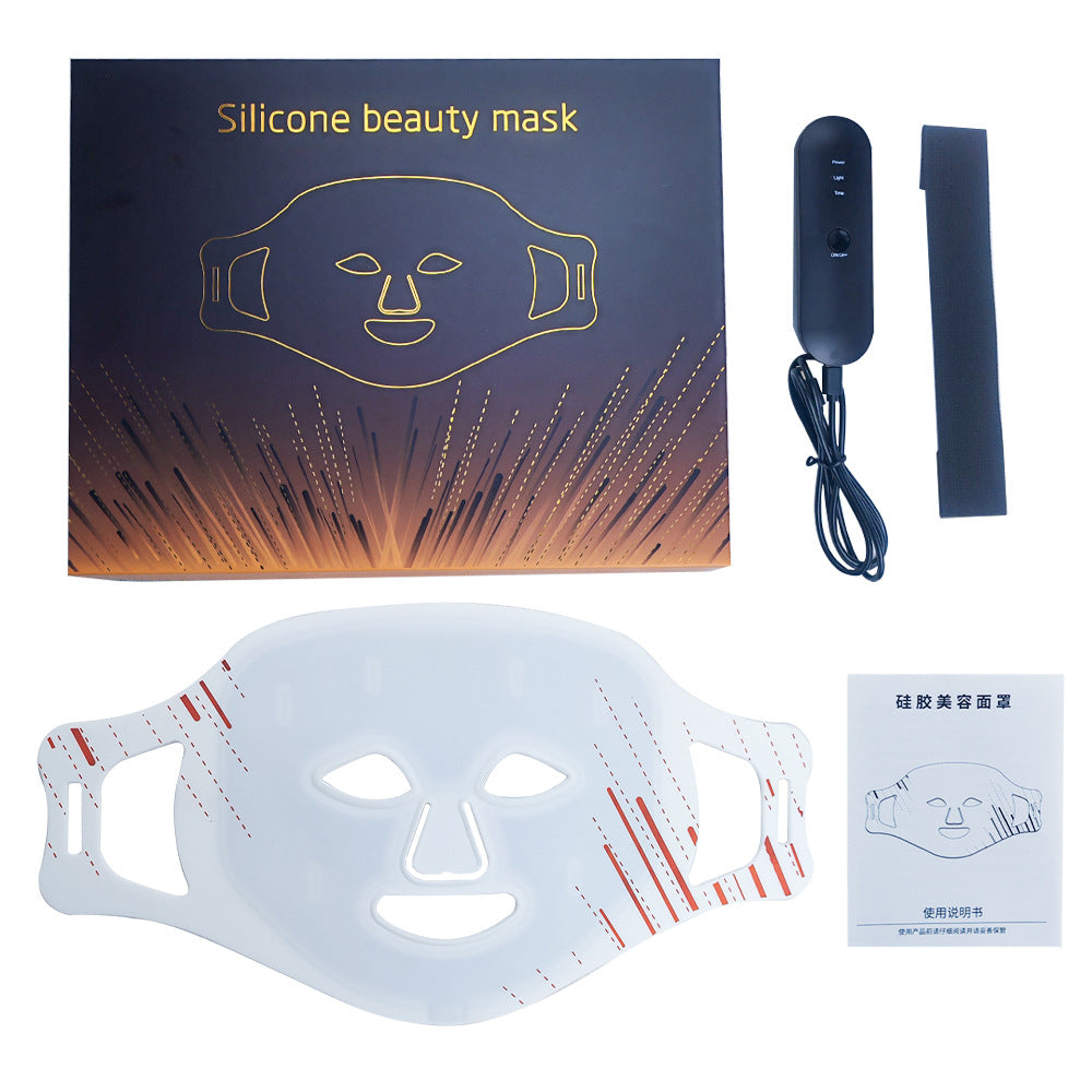 Silicone Mask Beauty Instrument Led Beauty Mask Photon Skin Rejuvenation — product image 4
