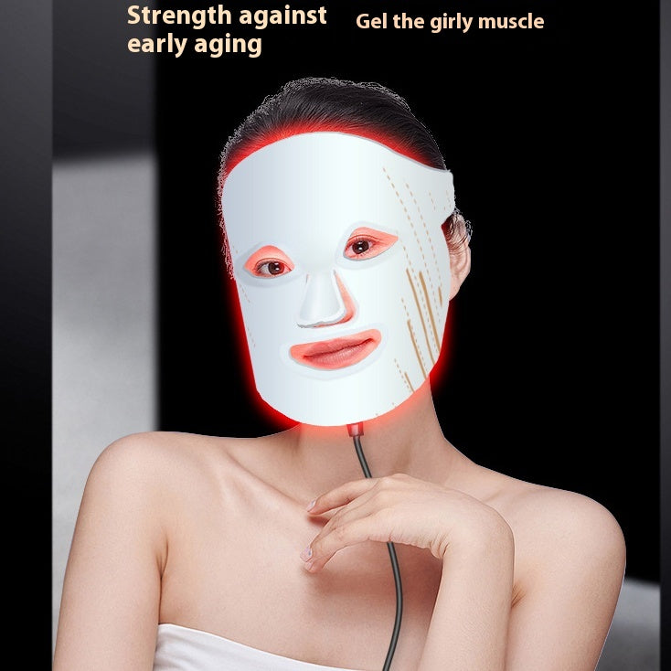 Silicone Mask Beauty Instrument Led Beauty Mask Photon Skin Rejuvenation — product image 1