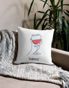 "UnWined" Logo Premium Pillow