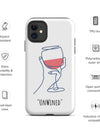 Shy Cute Tough Case for iPhone® "UnWined"